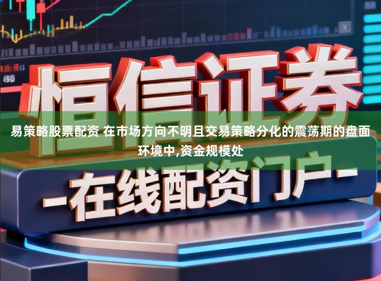 易策略股票配资 在市场方向不明且交易策略分化的震荡期的盘面环境中,资金规模处