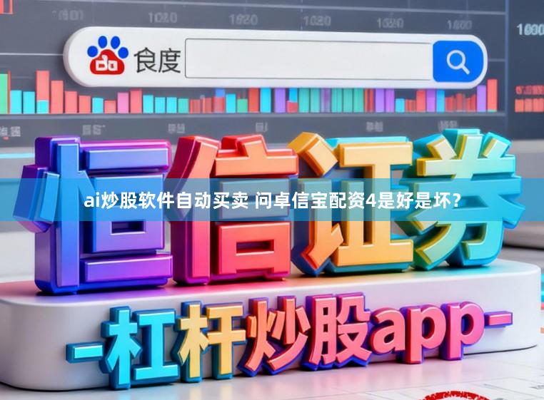 ai炒股软件自动买卖 问卓信宝配资4是好是坏？