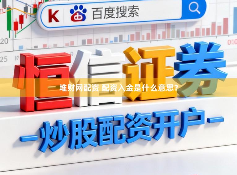 堆财网配资 配资入金是什么意思？